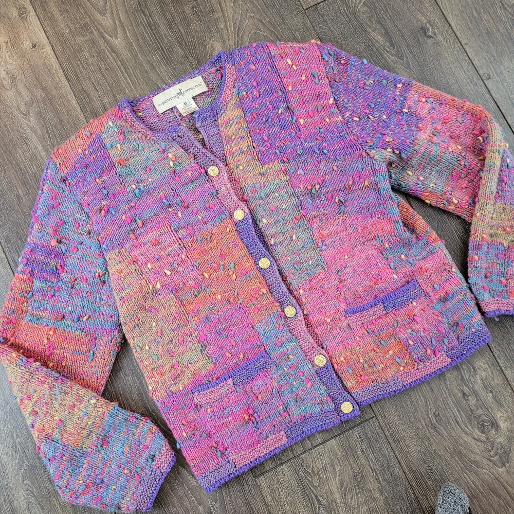 The Peruvian Connection Handmade Multicolor Sweate